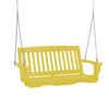 Wildridge Classic 4 ft. Recycled Plastic Mission Porch Swing