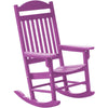Wildridge Heritage Traditional Rocker Chair Purple