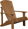 LuxCraft LuxCraft Antique Mahogany Deluxe Recycled Plastic Adirondack Chair Antique Mahogany Adirondack Deck Chair PDACAM