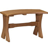 LuxCraft LuxCraft Antique Mahogany Recycled Plastic Table Bench Antique Mahogany / 28" Bench P28TBAM