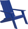 LuxCraft Luxcraft Blue Urban Adirondack Chair Blue Adirondack Deck Chair UACB