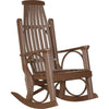 LuxCraft LuxCraft Chestnut Brown Grandpa's Recycled Plastic Rocking Chair (2 Chairs) Chestnut Brown Rocking Chair PGRCBR