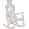 LuxCraft White Grandpa's Recycled Plastic Rocking Chair (2 Chairs)