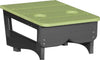 LuxCraft LuxCraft Lime Green Recycled Plastic Center Table Cupholder Lime Green on Black Accessories PCTALGB