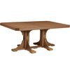 LuxCraft LuxCraft Recycled Plastic 4x6 Rectangular Table Antique Mahogany / Bar Tables P46RTBAM