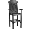 LuxCraft LuxCraft Recycled Plastic Captain Chair Black / Bar Chair Chair PCCBBK