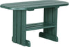 LuxCraft LuxCraft Recycled Plastic Coffee Table Green Accessories PCTG