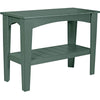 LuxCraft LuxCraft Recycled Plastic Island Buffet Table Green Tables IBTG