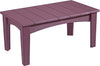LuxCraft Cherry Recycled Plastic Island Coffee Table