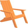 LuxCraft Luxcraft Tangerine Urban Adirondack Chair Tangerine Adirondack Deck Chair UACT