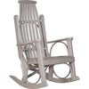 LuxCraft LuxCraft Weatherwood Grandpa's Recycled Plastic Rocking Chair (2 Chairs) Weatherwood Rocking Chair PGRWW
