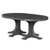 LuxCraft Table Black / Bar LuxCraft Recycled Plastic Oval Table P46OTBK-Bar
